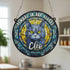 Cat British Shorthair Memorial Stained Glass Effect Suncatcher